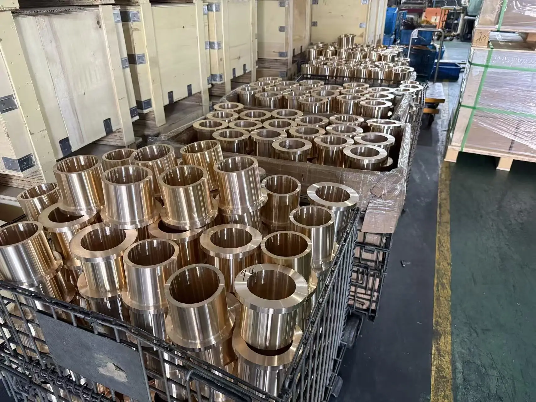 JBM CuSn8 bushing manufacturing and production facility